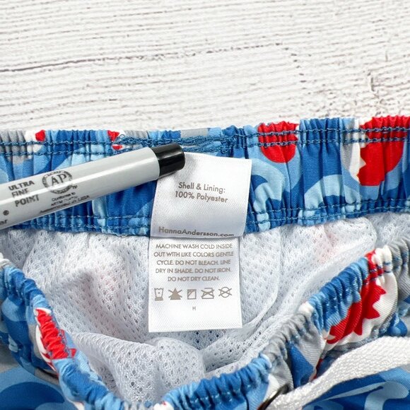 NIP Hanna Andersson Shark Wave Swim Shorts - Picture 3 of 6